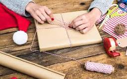 How do you gift wrap a book?