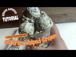 Boleh juga dihancurkan memakai palu atau ulekan. Pin On Resep Untuk Dicoba Es Krim Whiped Cream Cream Ice