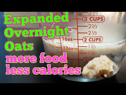 expanded overnight oats more food
