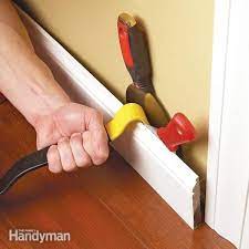 how to remove wood trim diy