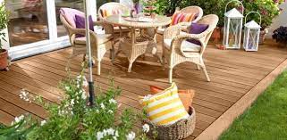 how to build a wood terrace deck step