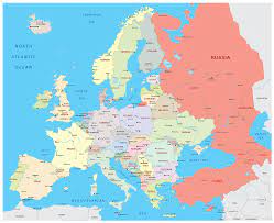 Europe map by googlemaps engine: How Many Countries Are There In Europe Worldatlas