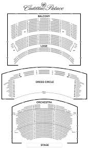 F55942 Oriental Theater Chicago Seating Chart