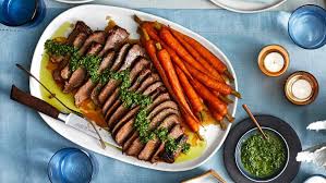 carrots and horseradish parsley gremolata