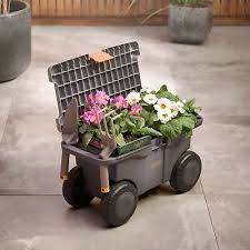 Garden Rolling Tool Cart Gardening Seat