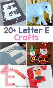 letter e crafts for kindergarten