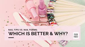nail tips vs nail forms the ultimate