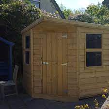 corner shed wooden corner sheds abwood