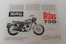 1965 norton atlas 750cc motorcycle usa