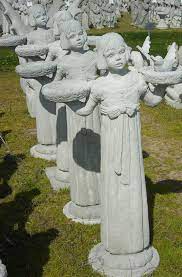 Concrete Garden Statues At Warmbiers