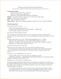 Apa  th Edition Sample Paper Literature Review   Cover Letter     Bing
