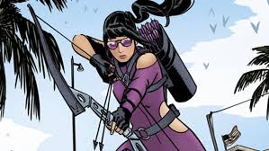 Kate first appeared in young avengers #1 in april 2005. See Hailee Steinfeld In Costume As Marvel S New Hawkeye Cnet
