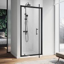 Elegant 760mm Pivot Hinge Shower Door