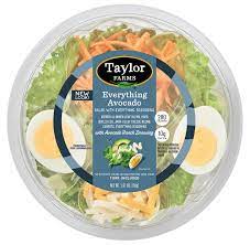 Taylor Farms Everything Avocado Salad Bowl gambar png
