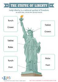 the statue of liberty printable free