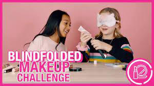 blindfolded makeup challenge you