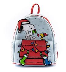 loungefly peanuts gift giving snoopy