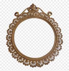 fancy oval frame clipart 438625 pikpng