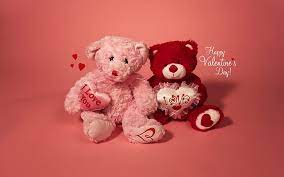 happy valentines day teddy bears