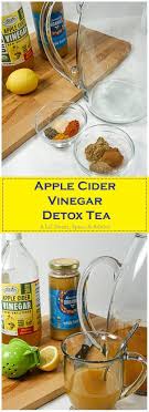 apple cider vinegar detox tea