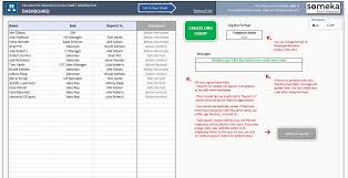 Excel Org Chart Template Awesome Automatic Org Chart