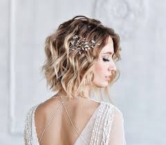 However, you have to select it carefully. Wedding Hairstyles For Short Hair Blog Milk Blush