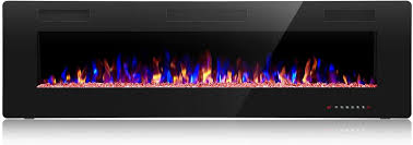 Crzoe 60 Inch Electric Fireplace