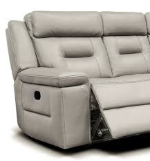 osbourne leather 2 seater recliner sofa