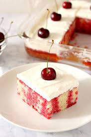Image result for picture of desserts with jello and whip cream