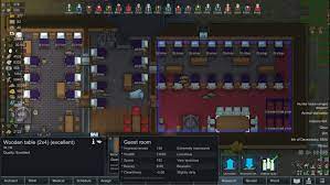 The Hospitality Mod, highly recommend! Making great silver renting beds and  selling clothing, beer, & herbal medicine! : r/RimWorld