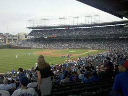 Wrigley Field Section 105 Row 15 Seat 5 Chicago Cubs Vs