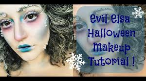 evil elsa makeup tutorial halloween