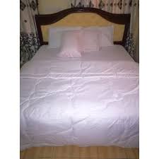 white bedding set konga ping