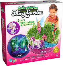 bryte unicorn fairy garden kit includes