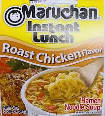maruchan instant lunch ramen noodle soup roast en flavor 2 25 oz