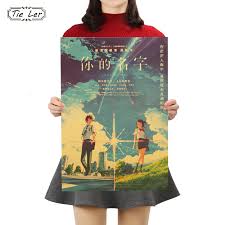 Cassandra morris, cherami leigh, ray chase and others. Tie Ler Your Name Japanese Anime Movie Art Kraft Paper Poster Bar Cafe Wall Sticker Home Decoration Painting 50 5x35cm Flash Sale 9df91e Cicig