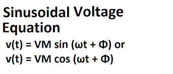 Sinusoidal Voltage Equation
