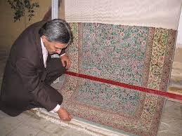 persian rugs the weaving process