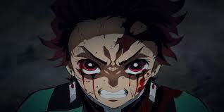 how did tanjiro get his scar and why