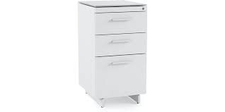 The whole 3 drawer file cabinet provides big storage space, but occupies a small ground surface, which is good for frequently bought together. Bdi Home Office Centro 6414 White 3 Drawer File Cabinet 6414 Sw Gry Mark Thomas Home Santa