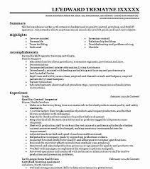 A quality inspector monitors the quality of incoming and outgoing products or materials for a company. Quality Control Inspector Resume Example Livecareer