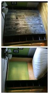 pallet wood murphy bed recyclart