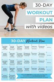 Free 30 Day Home Workout Plan Pdf