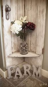 Repurposed Barn Door Decor