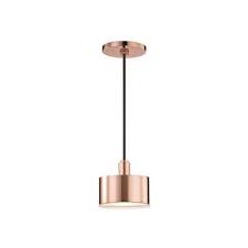 Artichoke design chandelier lamp hanging ceiling pendant light fixture gift. Copper Pendant Lights Lighting The Home Depot