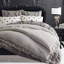 black and white bedding pottery barn teen