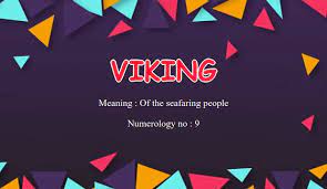 viking name meaning