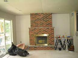 Drywalling Brick Fireplace Opinions