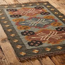 rug natural handwoven wool jute rug