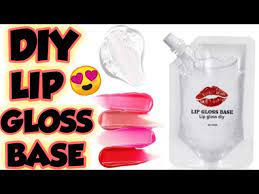 how to make lip gloss base at home